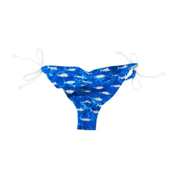 Pelagic Lahaina Revers Bikini Bottom Americamo Blue Front