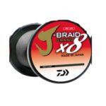 Daiwa J-Braid x8 Grand Bulk Spool Light Grey