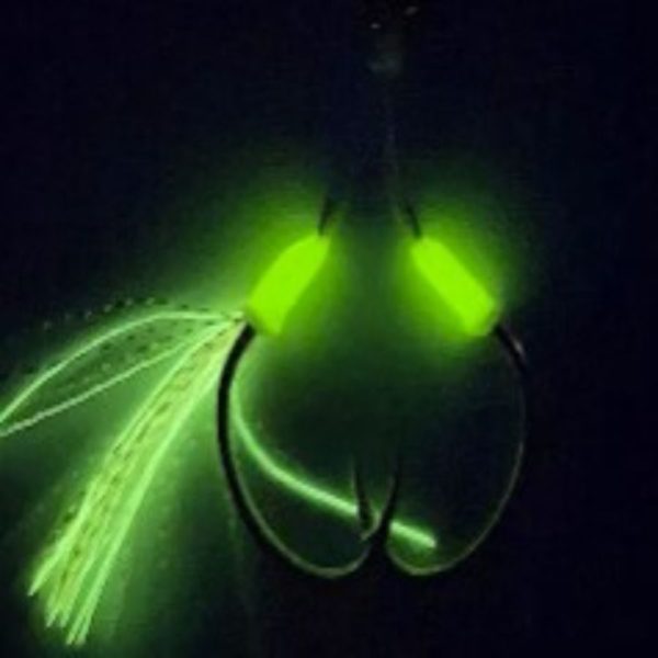 Jyg Pro Twin Assist Hooks Feather Glow