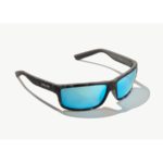 Bajio Nippers Sunglasses Squall Tortoise Blue Glass Front Side