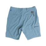 Pure Lure The Dock Short Hybrid Blue Heather Back