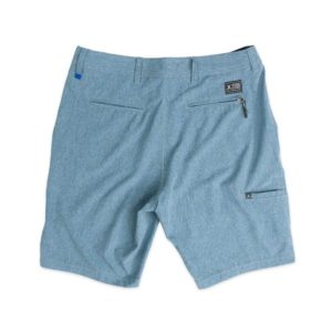 Pure Lure The Dock Short Hybrid Blue Heather Back