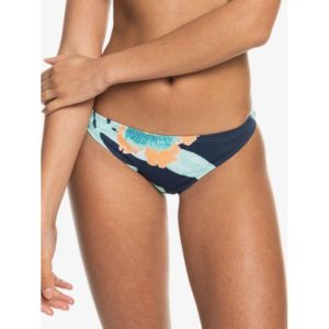 Roxy Printed Beach Classics Moderate Bikini Bottom Mood Indigo Ventura Front