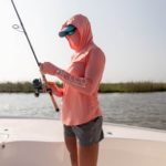 Aftco Microbyte Fishing Shorts Storm Heather Lifestyle