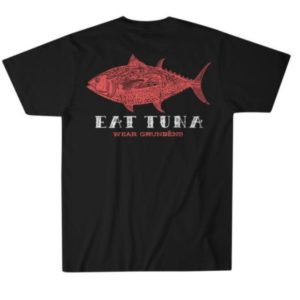 Grundens Eat Tuna T-Shirt Black Back