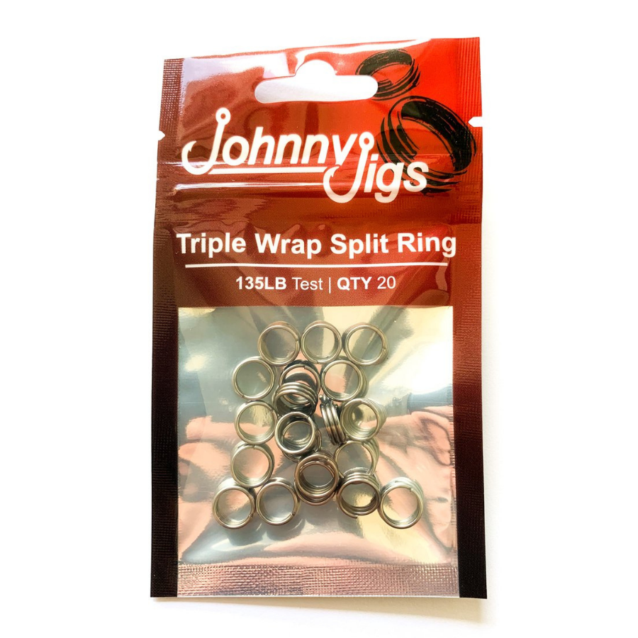 JOHNNY JIGS TRIPLE WRAP SPLIT RING – Big Dog Tackle