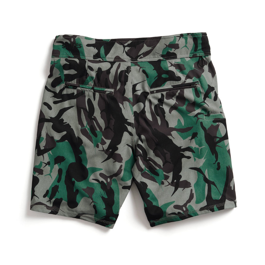 SCALES FIRST MATE BOARDSHORTS FRIGATE CAMO - Big Dog Tackle